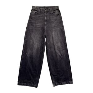 Secnd slf baggy wide leg denim